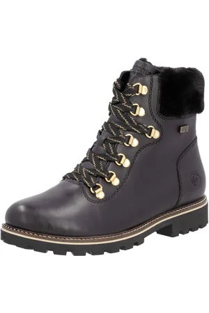 Remonte Winterlaarzen hakken, winter-enkellaars, veterschoenen met tex-membraan