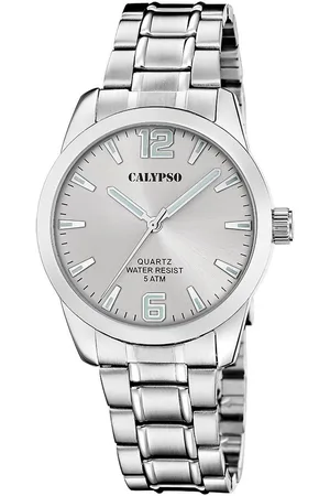 Calypso Kwartshorloge Basic Horloge, herenhorloge, stalen band, analoog