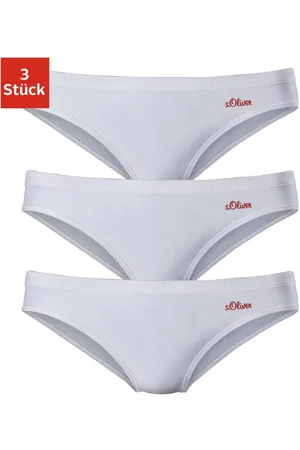 QS by s.Oliver Bikinibroekje elastische katoenkwaliteit (3 stuks)