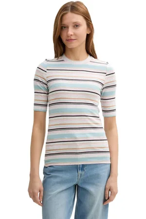 TOM TAILOR T-shirt met streepmotief