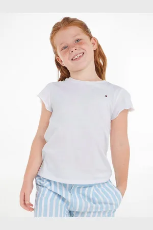 Tommy Hilfiger T-shirt ESSENTIAL RUFFLE SLEEVE TOP