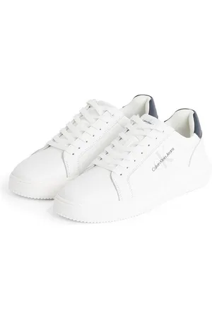 Calvin Klein Plateausneakers SEAMUS 20L vrijetijdsschoen, lage schoen, veterschoen met contrast bies