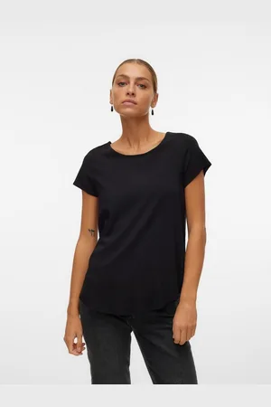 VERO MODA Shirt VMBELLA SS TOP WVN GA NOOS