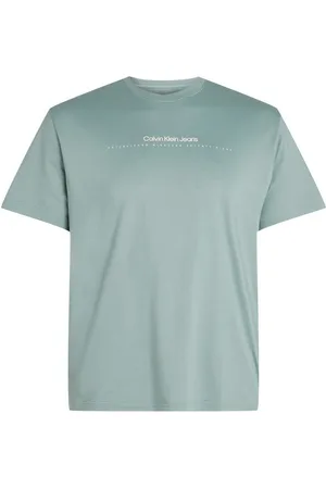 Calvin Klein T-shirt PLUS MINIMAL LOGO TEE in grote maten, logo-druk