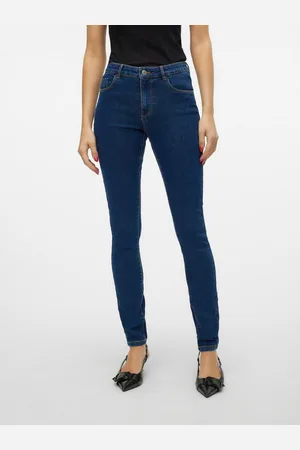 VERO MODA Skinny fit jeans VMELLY MR SKINNY JEANS BLUE NOOS