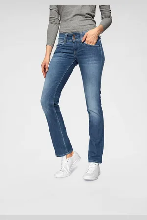 Pepe Jeans Straight jeans GEN in mooie kwaliteit met rechte pijpen en dubbele knoop