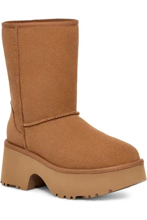 UGG Instaplaarzen CLASSIC SHORT NEW HEIGHTS , plateau laarzen, winterlaarzen, boots met binnenrits