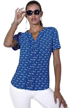 CRÉATION L Blouse met korte mouwen