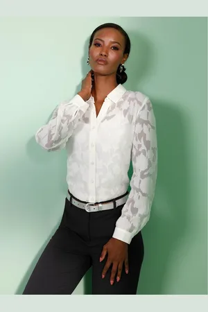 CRÉATION L Blouse met lange mouwen