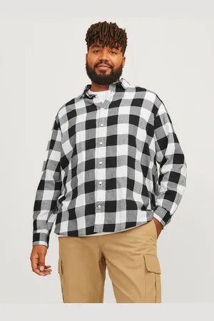 JACK & JONES Geruit overhemd JJEGINGHAM TWILL SHIRT L/S NOOS PLS