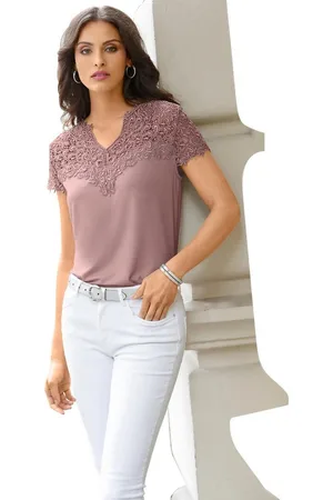 Alessa W Kanten Shirt (1-delig)