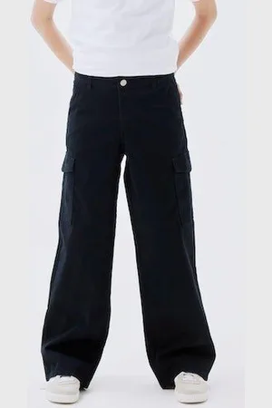 NAME IT Cargobroek NKFROSE WIDE TWILL CARGO 8108-BA NOOS