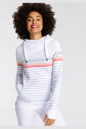 KangaROOS Hoodie Lange mouwen met duimgaten, comfortabel gesneden en heupbedekkend
