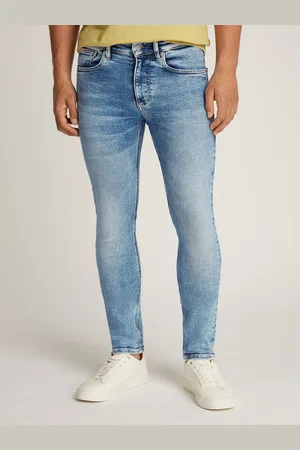 Calvin Klein Stretch jeans Skinny Muntzakje, logo borduursel