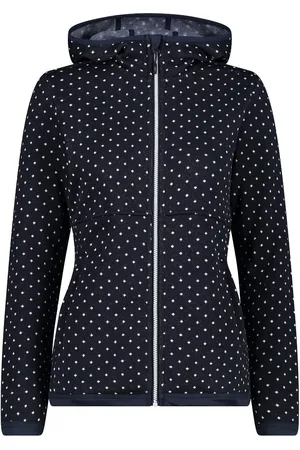 CMP Gebreid fleecejack WOMAN JACKET FIX HOOD