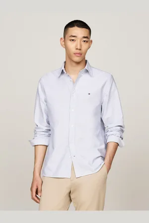 Tommy Hilfiger Overhemd met lange mouwen HERITAGE OXFORD STRIPE RF SHIRT