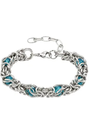 Bruno Banani Edelstalen armband Sieraad cadeau armband koningsketting, B0248B/20/00/LU, B0248B/20/00/DU