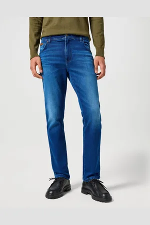Wrangler 5-pocket jeans TEXAS SLIM FREE TO STRETCH Vrij om te rekken materiaal
