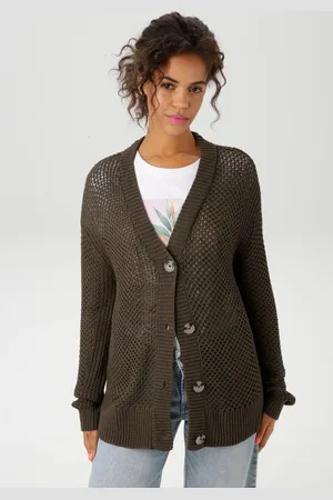 Aniston Vest met trendy gaatjesbrei-patroon - nieuwe collectie