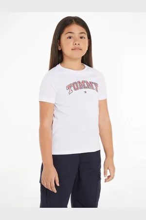 Tommy Hilfiger Shirt met korte mouwen VARSIY FOIL REG TEE SS Kinderen tot 16 jaar met logo-opdruk