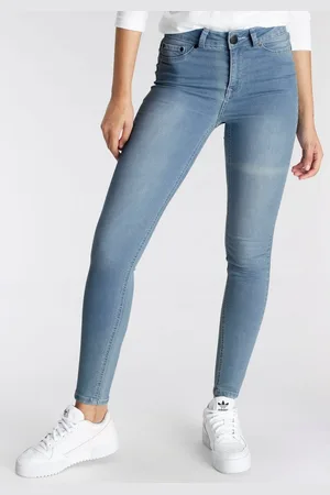 ARIZONA Skinny fit jeans Ultra Stretch extra-strak gesneden pasvorm, modieuze used-wassing