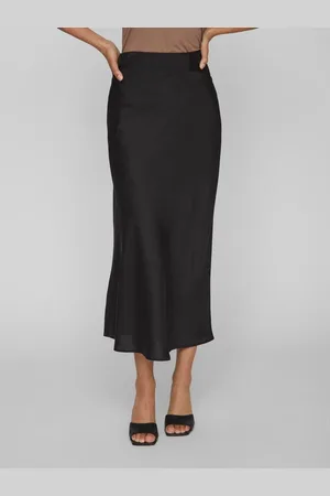 VILA Maxirok VIELLETTE HW LONG SKIRT - NOOS