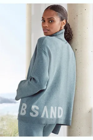 ELBSAND Sweater Coltrui van hoogwaardige brei, loungewear