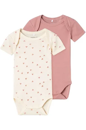 NAME IT Body NBFBODY 2P SS BUTTERCREAM HEARTS NOOS (set, 2-delig)