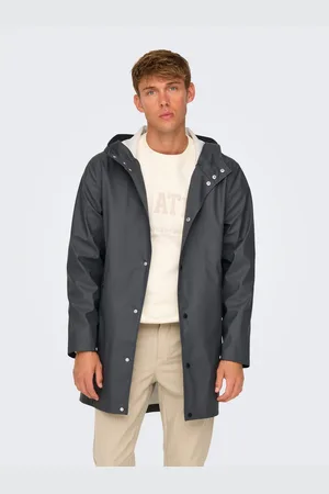 Only & Sons Regenjas ONSLUCA RAIN COAT OTW