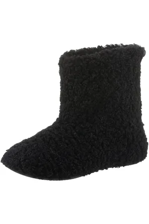 Verbenas Pantoffels Yaiza Curly homeslipper, instaplaarzen, pantoffel in knuffel-uitstraling