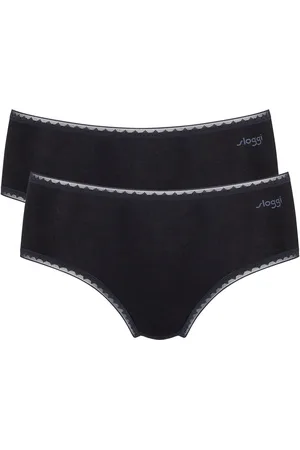 Sloggi Slip GO Midi C2P zachte kantdetails (2 stuks, Set van 2)