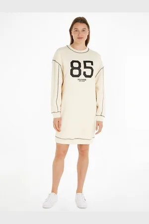Tommy Hilfiger Sweatjurk VARSITY 85 SWTSHIRT DRESS LS