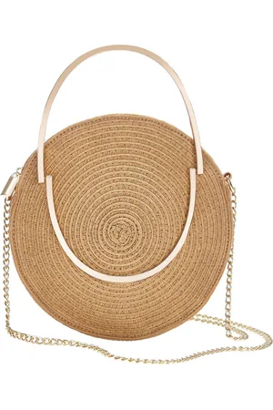 Lascana Schoudertas Strandtas, handtas, schoudertas, bamboe-look VEGAN