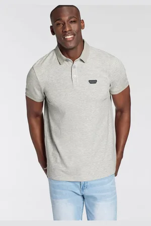 Bruno Banani Poloshirt met bijzondere materiaalsstructuur