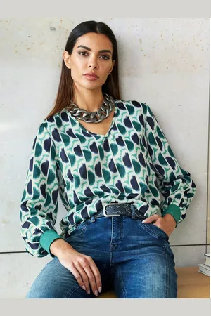 Heine Gedessineerde blouse