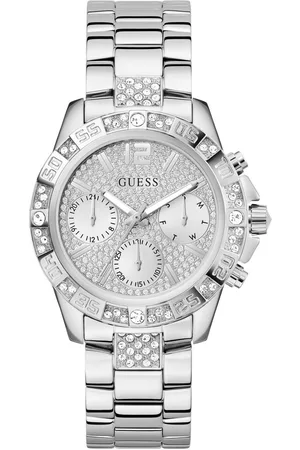 Guess Multifunctioneel horloge Majesty Quartz horloge, armbanduhr, dameshorloge, datum, roestvrijstalen band