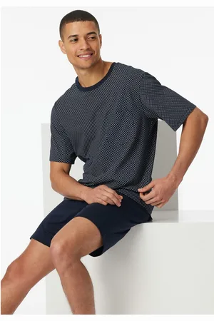 Schiesser Shortama "Comfort Essentials" met bovenkant met patroon (2-delig)