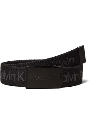 Calvin Klein Synthetische riem CALVIN LOGO CANVAS BELT Logoprinten, riemsluiting