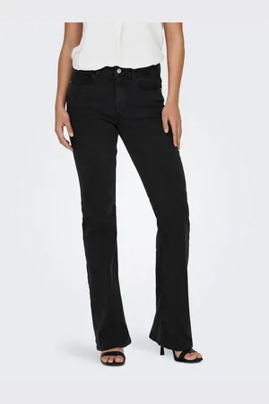 JDY High-waist jeans NEWFLORA HW FLARED DG30 DNM NOOS