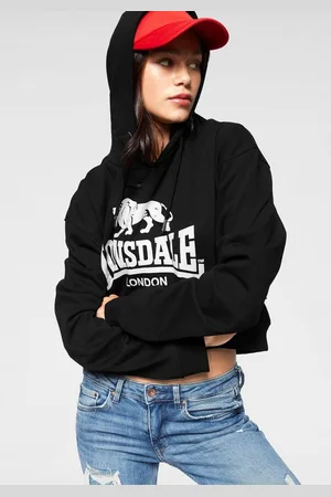 Lonsdale London Hoodie Crop top ROXETH