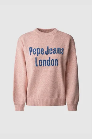 Pepe Jeans Gebreide trui NALA met belettering