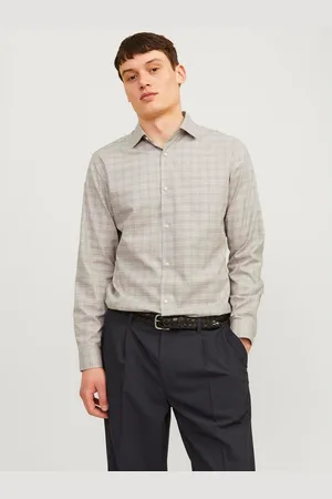 JACK & JONES Overhemd met lange mouwen JPRBLAPARKER CHECK L/S SHIRT SN