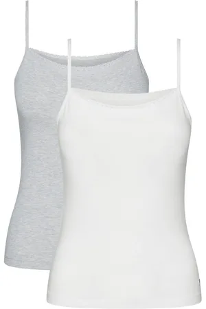 Tommy Hilfiger Top met spaghettibandjes 2 PACK CAMI WITH LACE (Set van 2)