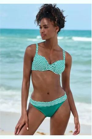 Jette Joop Beugelbikini in trendy zigzagontwerp
