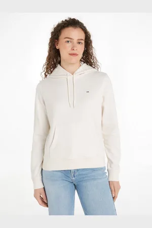 Tommy Hilfiger Hoodie TJW REG S FLAG HOODIE Capuchon met koord, kangoeroezak, logo-vlag