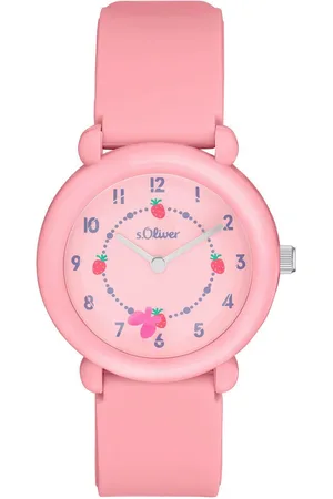 QS by s.Oliver Kwartshorloge 2036532 Horloge, kinderhorloge, meisjeshorloge, cadeau, verjaardag, schoolbegin