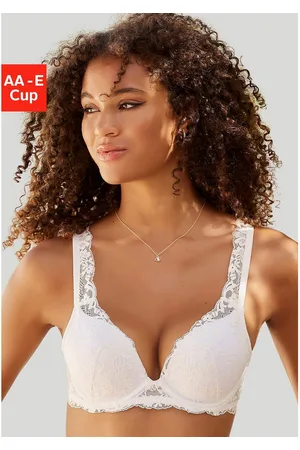 Lascana Push-up-bh rondom van prachtige, gebloemde kant, dessous
