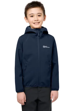 Jack Wolfskin Softshell-jack FOURWINDS JACKET voor kinderen