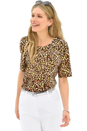Classic Basics Shirt met print Shirt (1-delig)