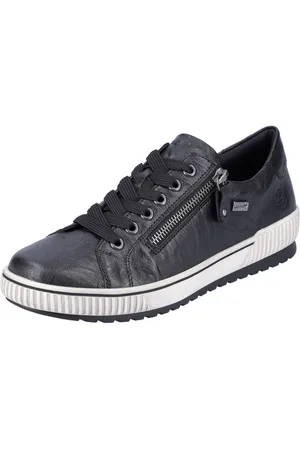 Remonte Plateausneakers vrijetijdsschoen, lage schoen, veterschoen met buitenrits
